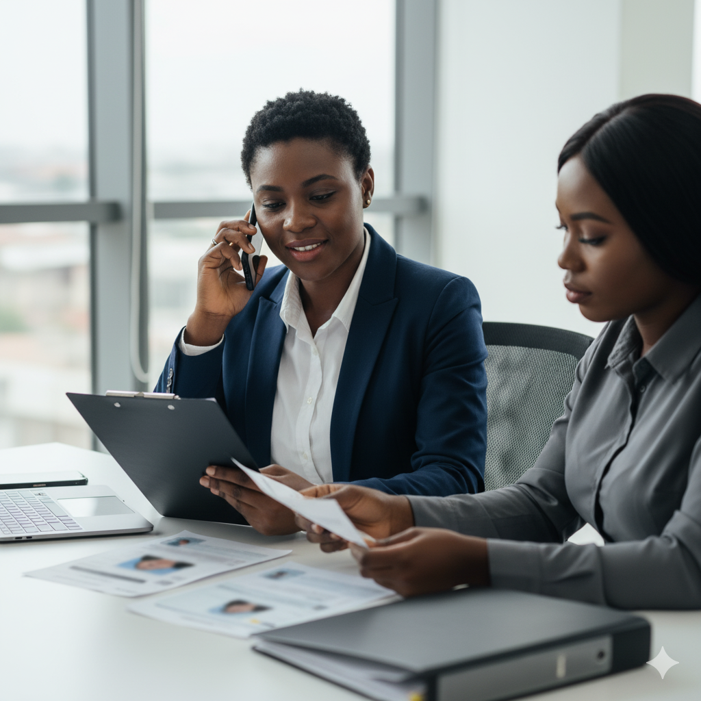 Background checks and verification service