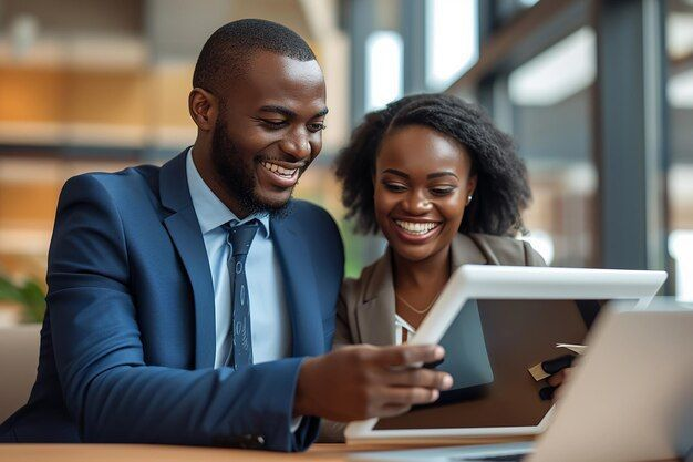 Manager analysing background check summary dashboards